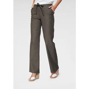 Aniston CASUAL Linnen broek met bindstrik