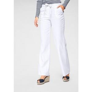 Aniston CASUAL Leinenhose, mit Bindeband