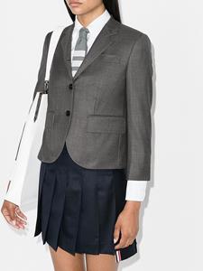 Thom Browne Sportjack met enkele rij knopen - Grijs