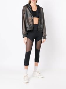 AMIR SLAMA GYM Tweekleurige sport-bh - Zwart