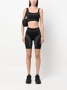 MISBHV Sport-bh met logoprint - Zwart