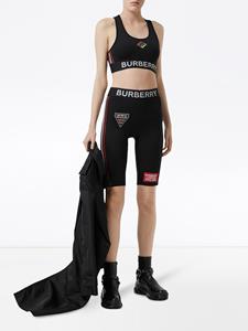 Burberry Bh met logo - Zwart