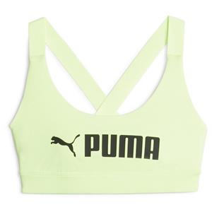 PUMA Sportbeha Mid Impact - Groen