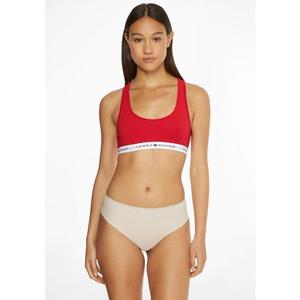 Sportbustier met tommy hilfiger opschriften op de onderbusteband