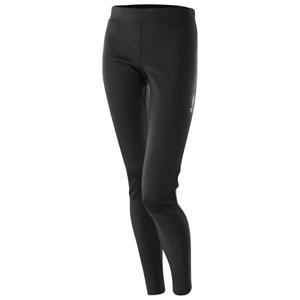 Löffler  Women's Tights Carbon Windstopper Warm - Langlaufbroek, zwart