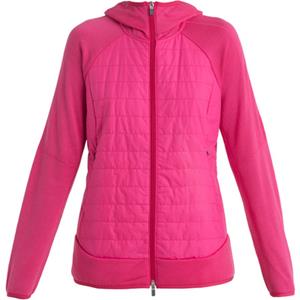 Icebreaker Dames Quantum Hybrid Hoodie Vest