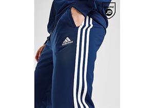 Adidas Poly Linear Track Pants - Blue- Heren