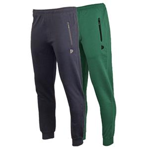 Donnay Donnay Heren - 2-Pack - Joggingbroek Jack - Navy & Bosgroen