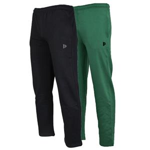 Donnay Donnay Heren - 2-Pack - Joggingbroek Wess - Zwart & Bosgroen