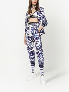 Dolce & Gabbana Trainingsbroek met print - Blauw