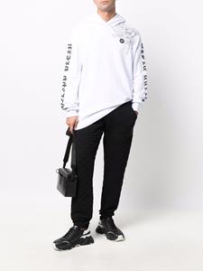 Philipp Plein Trainingsbroek met logopatch - Zwart