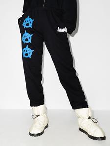 Natasha Zinko Trainingsbroek met print - Zwart