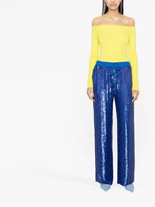 P.A.R.O.S.H. Trainingsbroek met pailletten - Blauw