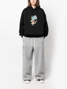 Joshua Sanders Trainingsbroek met print - Grijs