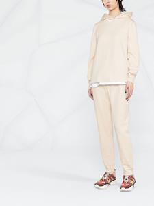 Calvin Klein Trainingsbroek met logoprint - Beige