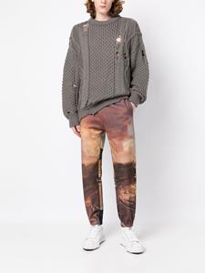 Undercover Trainingsbroek met print - Bruin