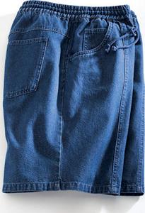 Your Look... for less! Heren Comfortbermuda blue-stonewashed Größe