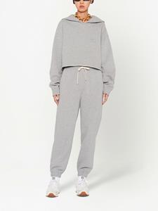 Miu Miu Trainingsbroek met geborduurd logo - Grijs
