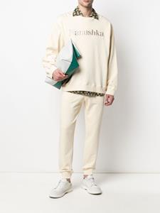 Nanushka Trainingsbroek met geborduurd logo - Beige