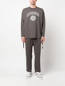 White Mountaineering Trainingsbroek met trekkoord - Grijs