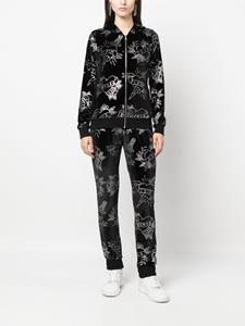 Philipp Plein Fluwelen trainingspak - Zwart