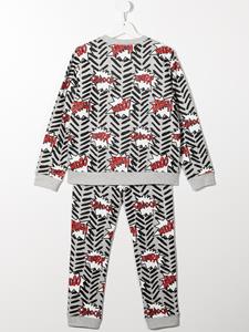 Stella McCartney Kids Pyjama met print - Grijs