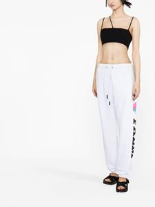 Palm Angels Trainingsbroek met logoprint - Wit