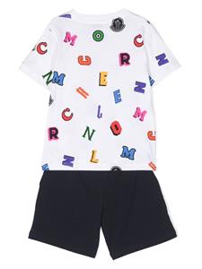 Moncler Enfant Trainingspak met print - Wit