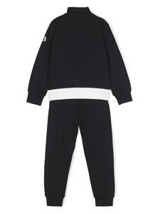 Moncler Enfant Trainingspak met logoprint - Blauw