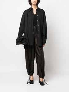 Maison Margiela Gedrapeerde broek - Bruin