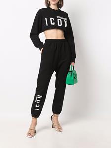 Dsquared2 Trainingsbroek met logoprint - Zwart