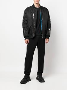 Versace Trainingsbroek met logoprint - Zwart