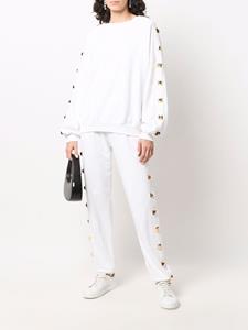 Philipp Plein Trainingsbroek met studs - Wit