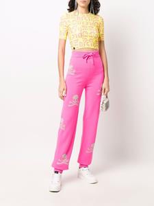 Philipp Plein Joggingbroek met doodskop - Roze