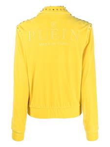Philipp Plein Trainingspak verfraaid met diamanté - Geel
