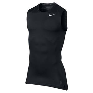 Cool Compression Sleeveless Top Zwart