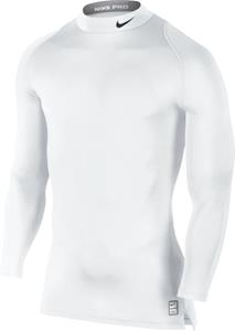 Cool Compression LS Mock Top White