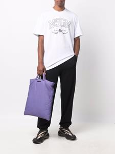 MSGM Trainingsbroek met logoprint - Zwart