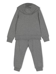 Moncler Enfant Trainingspak met geborduurd logo - Grijs