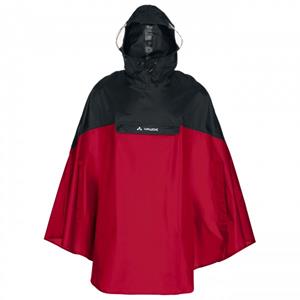 Vaude  Covero Poncho II - Fietsjack, rood