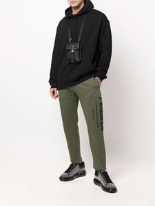 Alexander McQueen Trainingsbroek met logoprint - Groen