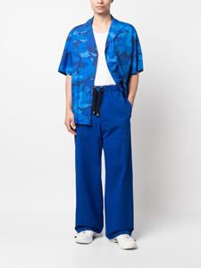 Versace Trainingsbroek met wijde pijpen - Blauw