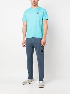 Stone Island Trainingsbroek met Compass-patch - Blauw