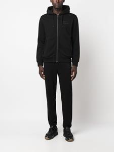 Karl Lagerfeld Broek met geborduurd logo - Zwart