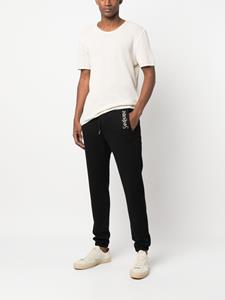 Saint Laurent Trainingsbroek met geborduurd logo - Zwart