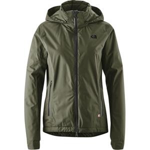 Gonso Fahrradjacke "Sura Therm", Damen Regenjacke wind- und wasserdicht, Radjacke mit Kapuze