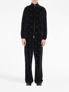 Burberry Fluwelen joggingbroek - Zwart