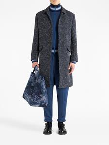 ETRO Broek met geborduurd logo - Blauw
