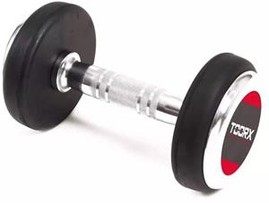 Toorx Fitness MGP Professional Rubber Dumbbell - Per Stuk - 28 kg