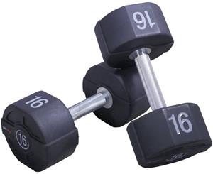 Lifemaxx PU Dumbbellsetet van 2 x 24 kg